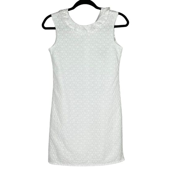 Maggie Breen Too Girls Size 16 Dress White Eyelet Sleeveless - Picture 1 of 7